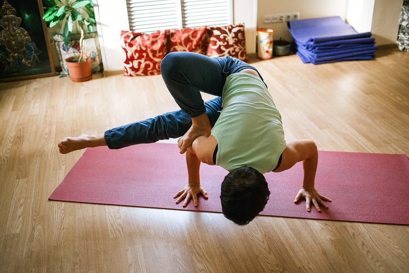 Restorative yoga practice